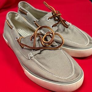 Polo Ralph Lauren size 10.5 canvas sanders shoes.